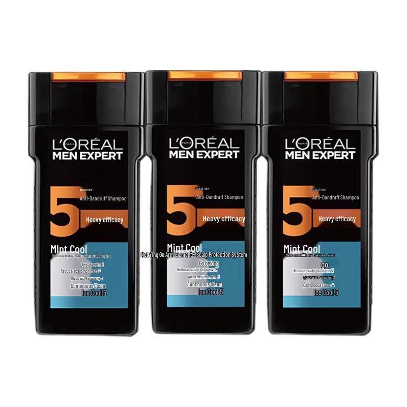 

L Oréal Men Expert Шампунь против перхоти 5-в-1 (Мятная прохлада)