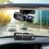 1.5 Inch Screen Dual Lens Dash Cam 1080P Interior Exterior Car Recorder 24H Parking Monitor Black Box Video Recorder 1 Year