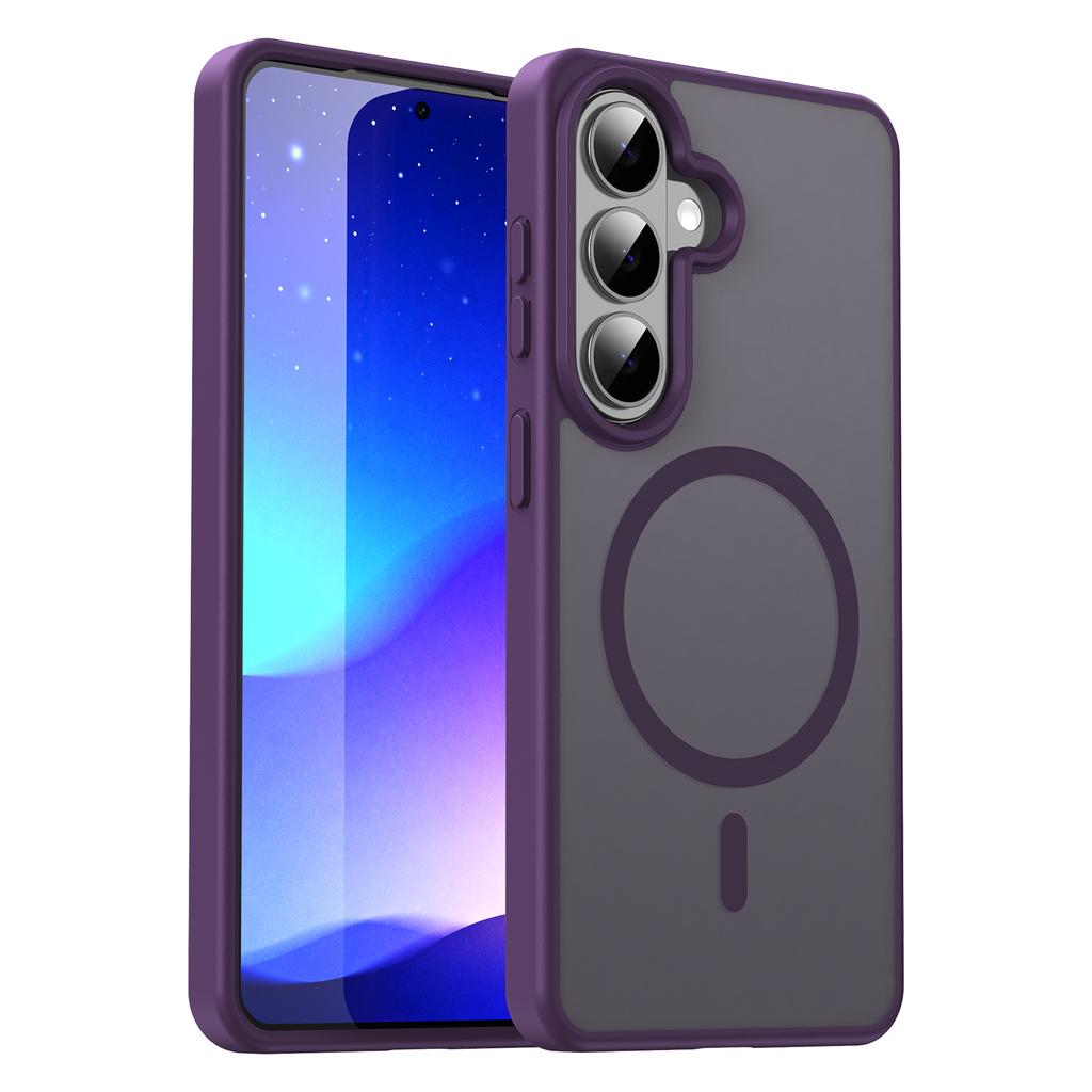Samsung Galaxy S26 Phone Case, Magnetic Shockproof Matte Phone Cover for Samsung Galaxy S26