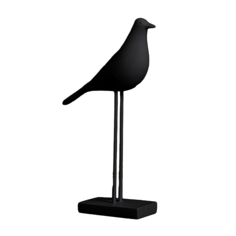 Bird Statues Decorative Sculptures for Home Decors Resin Birds Figurines Table Top Decors Resin Animal Statues Ornament