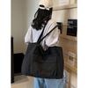 Versatile Bag for Women, Portable Tote Bag, Niche Design, High-end Sense, Shoulder Bag, Large Capacity Commuting Backpack
