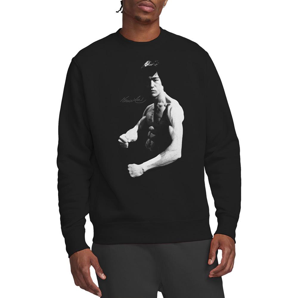 Bruce Lee Unisex Adult Stance Sweatshirt