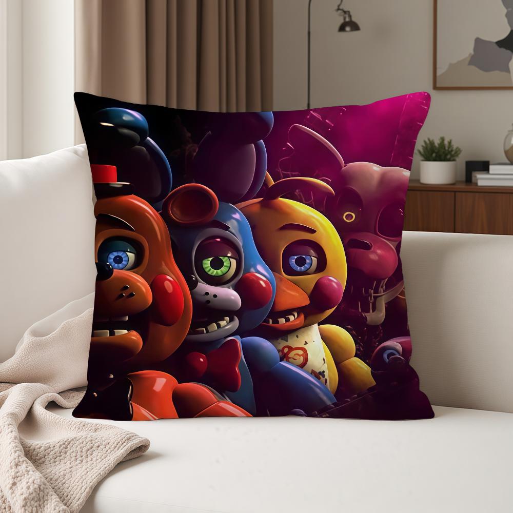 Fear Film F-FNAF 2 Cool Pillow Case Suitable For Bedrooms Living Rooms Cars Home Decoration
