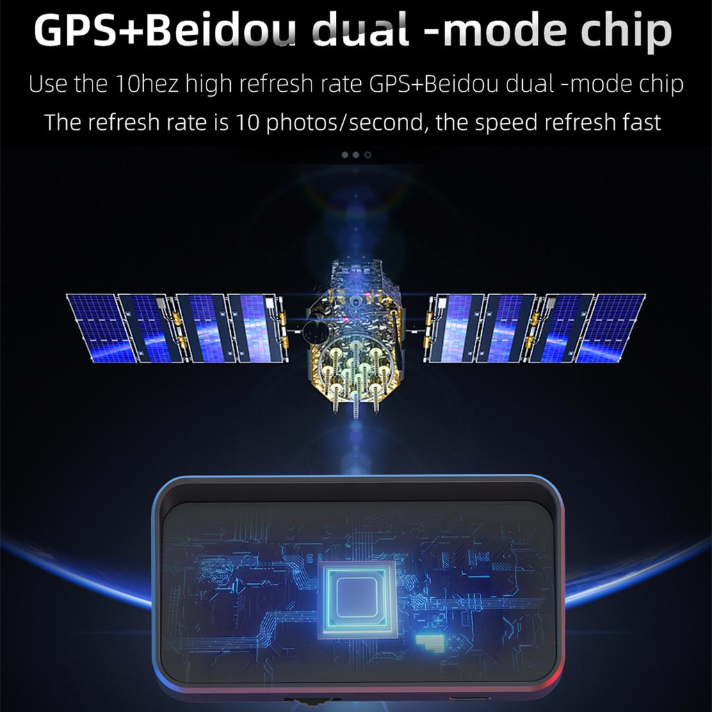 Car HUD Windshield GPS Speedometer Projector System with High Definition Display Over Speed Alert Displays Speed Plug and Play