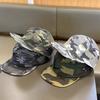 Spring Summer Camouflage Hat Men's Flat-brimmed Hip-hop Baseball Cap Women's American Retro Sunshade Street Sun Cap
