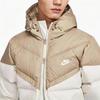 Nike Storm FIT Storm FIT Windrunner PrimaLoft color blocked windproof and waterproof hooded casual sports bread down jacket for men
