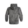 Men's American Style Double Sided Fleece Hooded Jacket, Thick Warm Full Zip Cardigan, Loose Fit Casual Coat for Spring Autumn