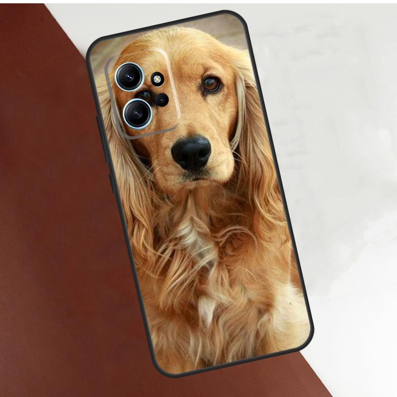Cocker Spaniel Dog Case For Xiaomi Redmi Note 13 10 11 12 14 15 Pro Plus Cover For Redmi 15C 15 12C 13C 14C 10C