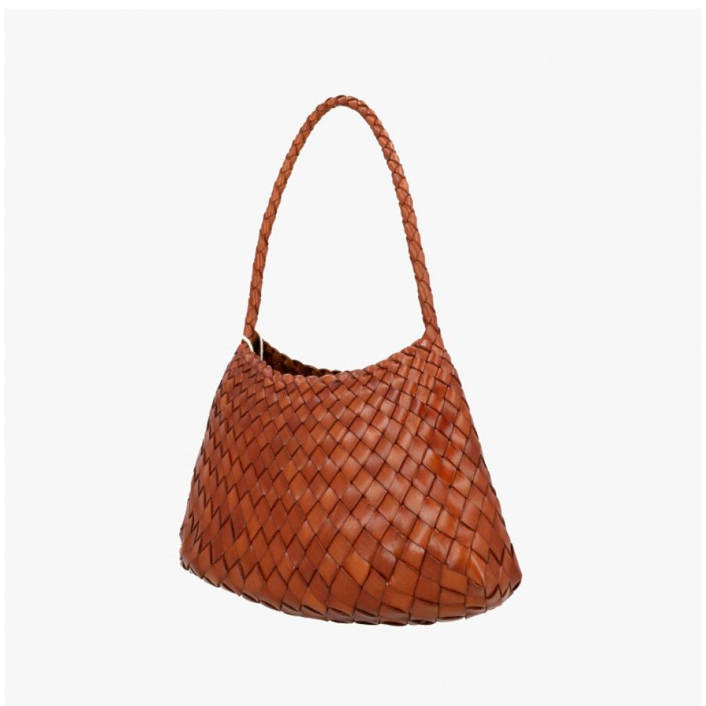 Dragon Diffusion Lozanna Shoulder Bag 8943 Tan