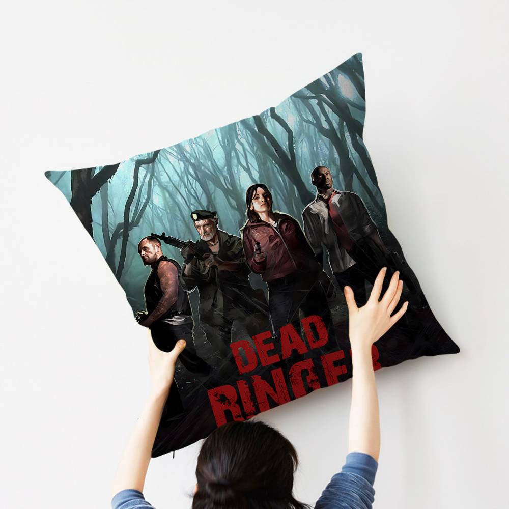 Game Left 4 Dead Pillow Cover Sofa Cushion Cover Home Room Decoration Children Gift