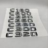 ABS For Mercedes-Benz C Class C180 C200 C220 C260 C280 C300 C320 Trunk Rear Emblem Badge Chrome Letters