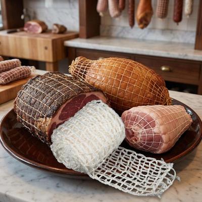 Filet Extensible Robuste pour Viande Ficelle de Boucher Corde de Cuisine Ensemble d'Outils de Cuisine Pour Emballage de Saucisse Jambon Rôti