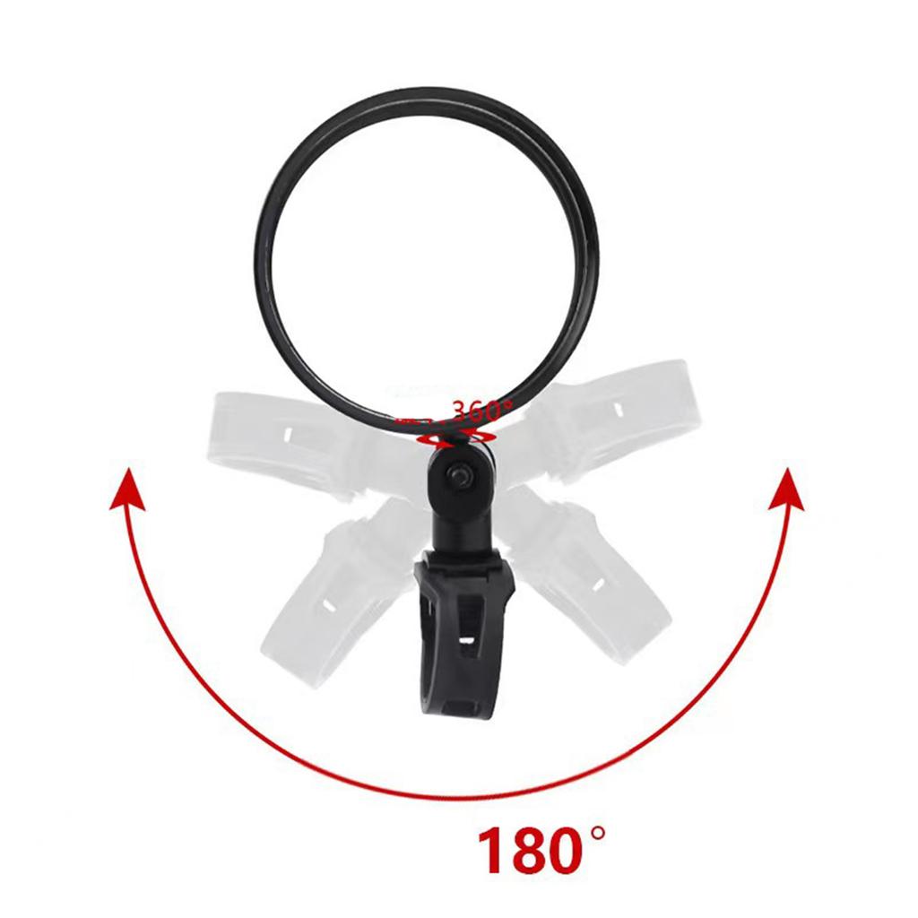 Road Bike Mirror Adjustable Rotatable Bicycles Rearview Mirror Handlebar Mount Mirror Mountain Road Bicycles Accessories