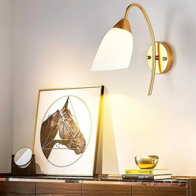 110V 220V moderne mur LED lampe nordique boule de verre appliques couloir chambre chevet salon escalier balcon appliques murales