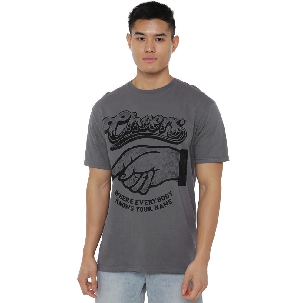 Cheers The Standard T-Shirt S-2XL, Charcoal Unisex T-Shirt S