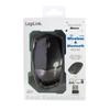 Ergonomic mouse wireless 2.4GHz, 1200dpi, black