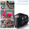 YOHOOLYO Alarm Disc Motorcycle Disc Brake 7mm 5ft Reminder for and Carrying Pouch Lock, Lock, Anti-Theft, Waterproof, 110dB, Pin, Cable, Motorcycles,