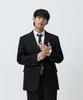 Madmars Semi-Over Basic Suit Jacket Black Mmffmsj-102Bk