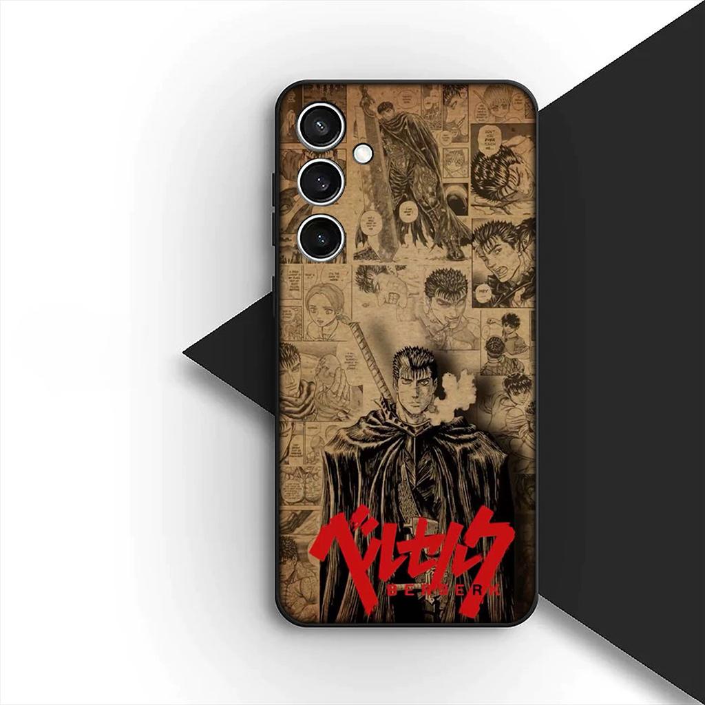 Casing for Xiaomi Redmi Note 13 14 Pro Plus ProPlus 14C 13C Pro+ 5G Phone Cover Protective Case Berserk Cartoon Guts