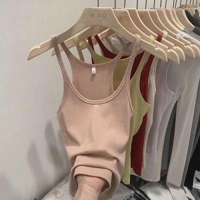 Débardeur d'été amincissant en tricot pour femme - Sans manches, élégant, photos réelles