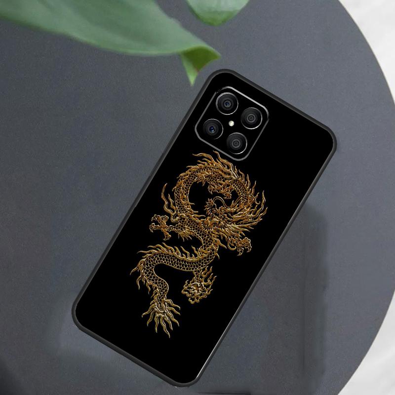 Chinese Dragon For Honor Magic 8 7 6 Pro Case For Honor Win RT X9d X9c X9b X9a X8c X8b 50 70 90 200 400 Lite