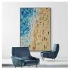 Seascape Knife Painting Oil Painting Poster The Picture On the Wall Pictures For Living Room  Canvas Painting Summer Beach