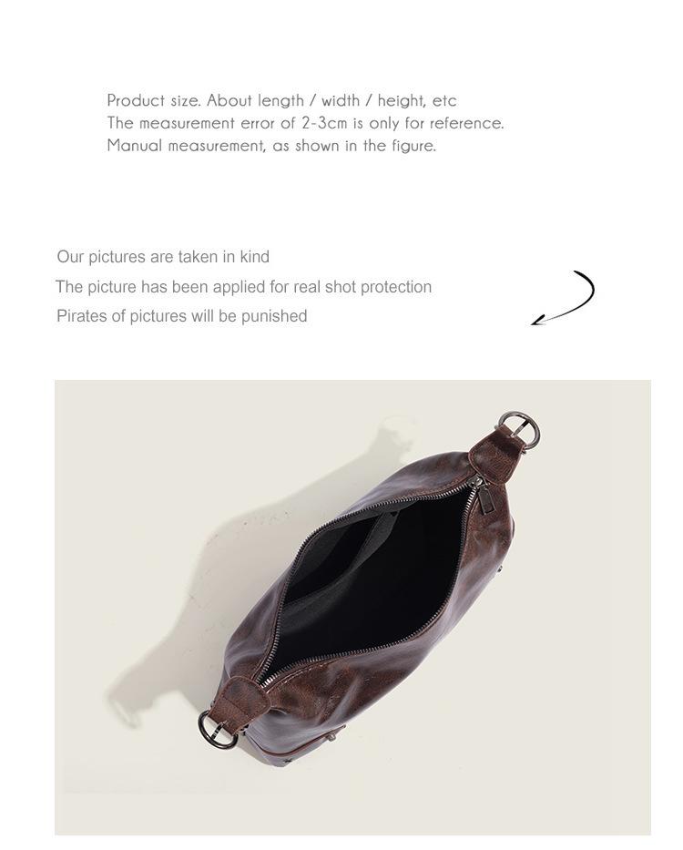 2025 Niche Autumn/Winter Maelard Vintage Handbag: Fashionable, Versatile Shoulder & Crossbody Bag