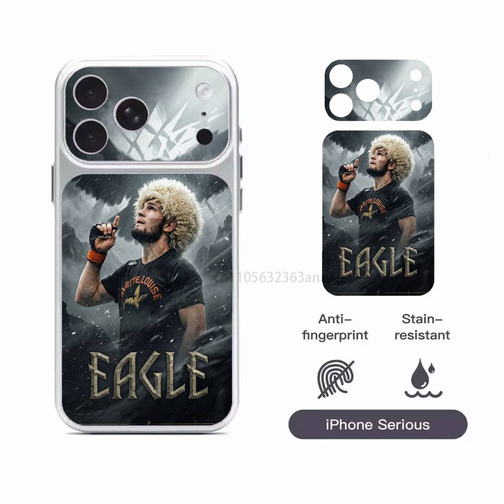 Khabib Nurmagomedov For iPhone 17 Pro ProMax Back Sticker Cover