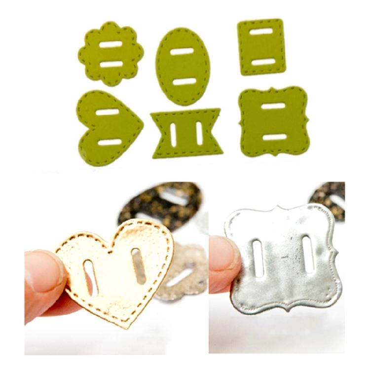 Buckle Cutting Dies Metal Stencil Template Mold Home School Handmade