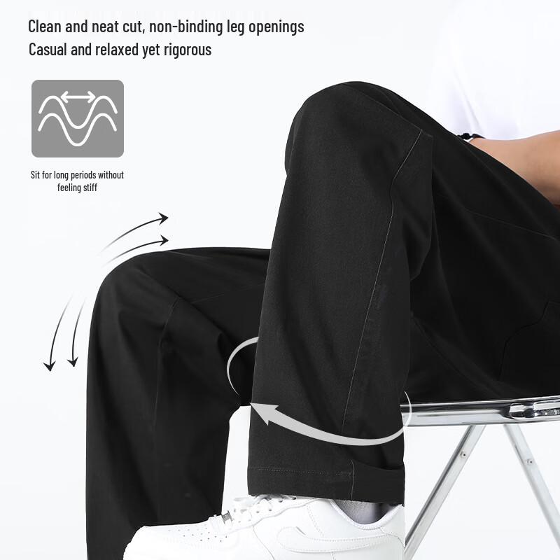 Mark Fairwhale Herren Washed Cotton Straight Leg Freizeithose