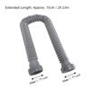 Leakproof Design Sink Drain Hose 45mm Inlet P Trap Pipe Kit Under Sink Plumbing Pipe  Slotted Basin