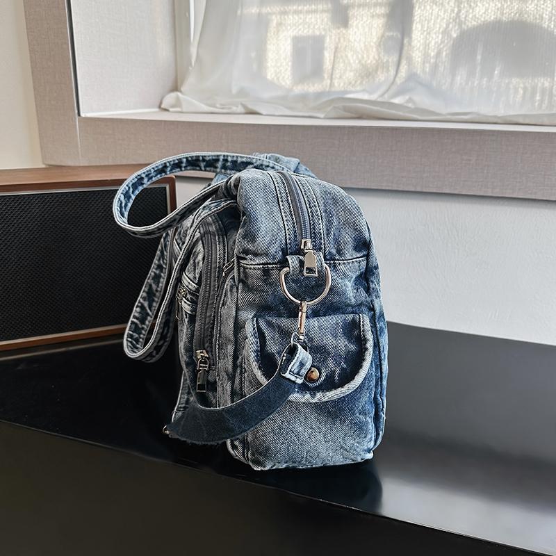 Denim Bag Women's Tote Bag Large Capacity Shoulder Crossbody Bag
