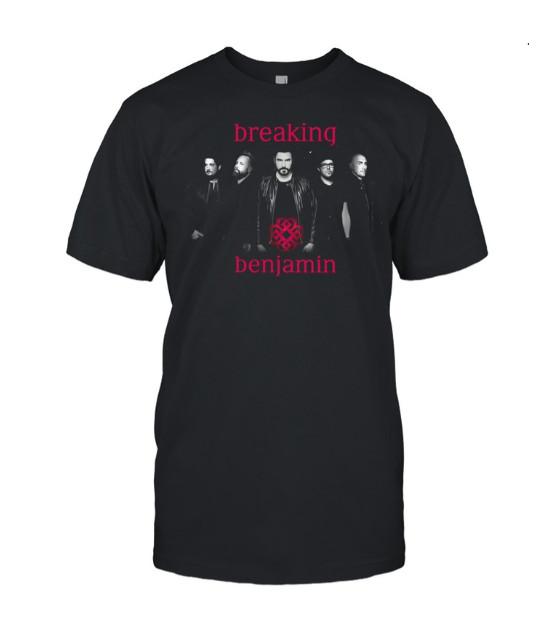 Breaking Benjamin x Three Days Grace Unisex TShirt  Rock Band Collab Tee Unisex T-Shirt S