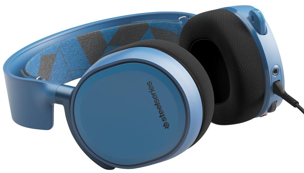 SteelSeries Arctis 3 Boreal Blue Gaming-Headset Geschlossen (Produktcode 61436)