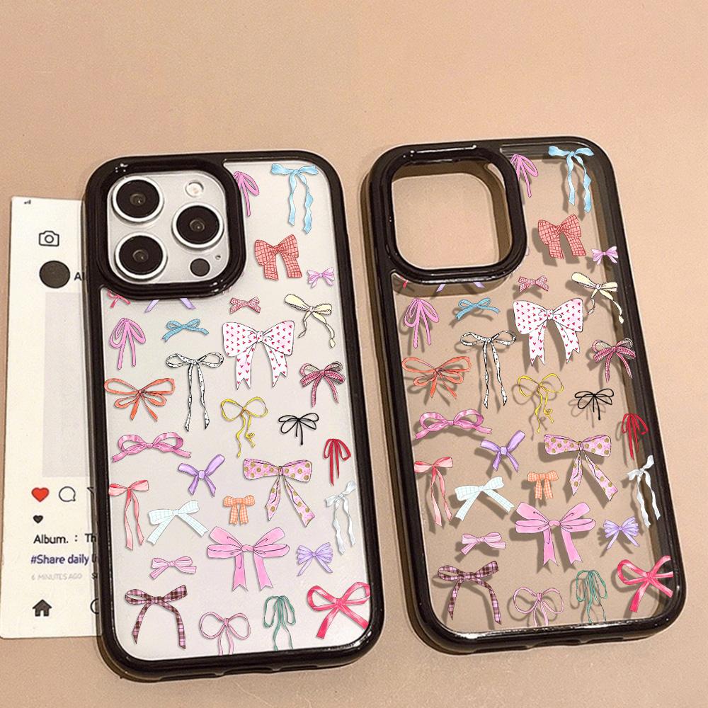 Acrylic Phone Case for iPhone 11 12 13 14 Pro 12 14 16 Pro Max for Samsung A16 A36 A56 S24 FE High-quality Painted Anti-fall Mobile Phone Case