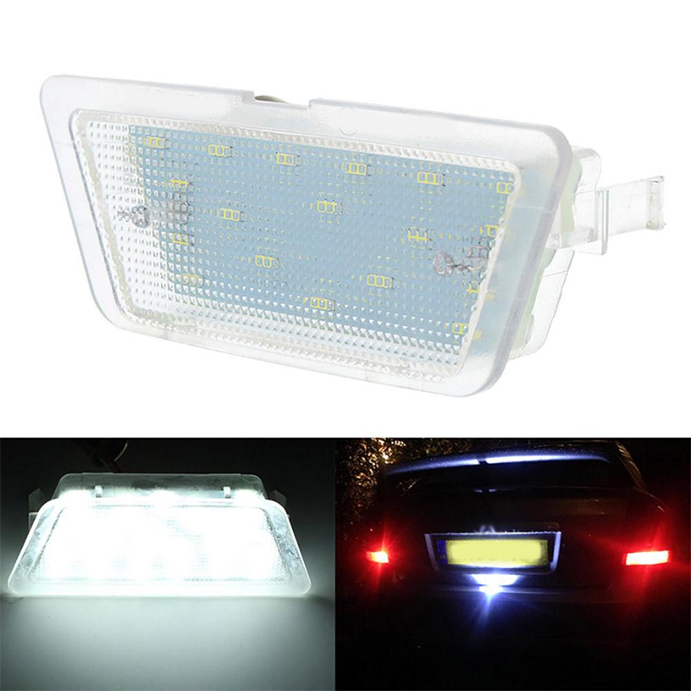 LED License Plate Light 1224052 9192060 9192061 for Opel Astra G Hatch / Saloon