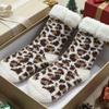 Thicken Plush Fuzzy Slipper Socks Thermal Warm Thermal Slipper Socks Soft Sleep Socks  Bedroom Wear