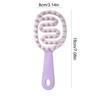 Hair Shampoo Comb Shampoo and Scalp Massage Comb Comfortable Grip Cleaning Tool for Men Women Children and All Hair Types