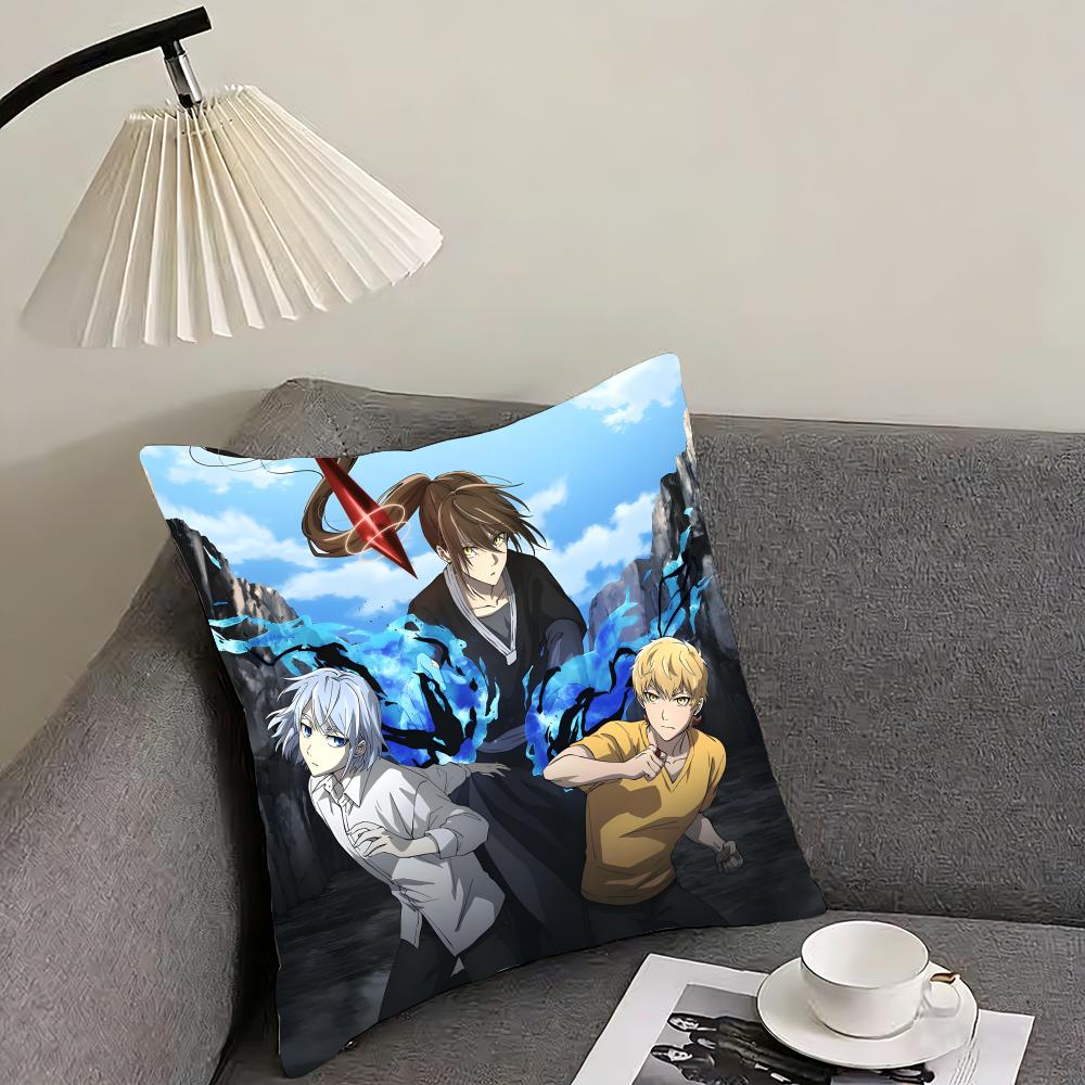 T-Tower Of Godd Anime Cushion Cover Pillowcase Ultra Soft Skin Friendly Fabric Cloud Like Comfort & Concealed Zipper