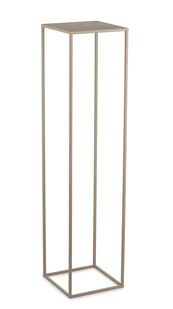 Beżowy Kwietnik Stojący 100 Cm