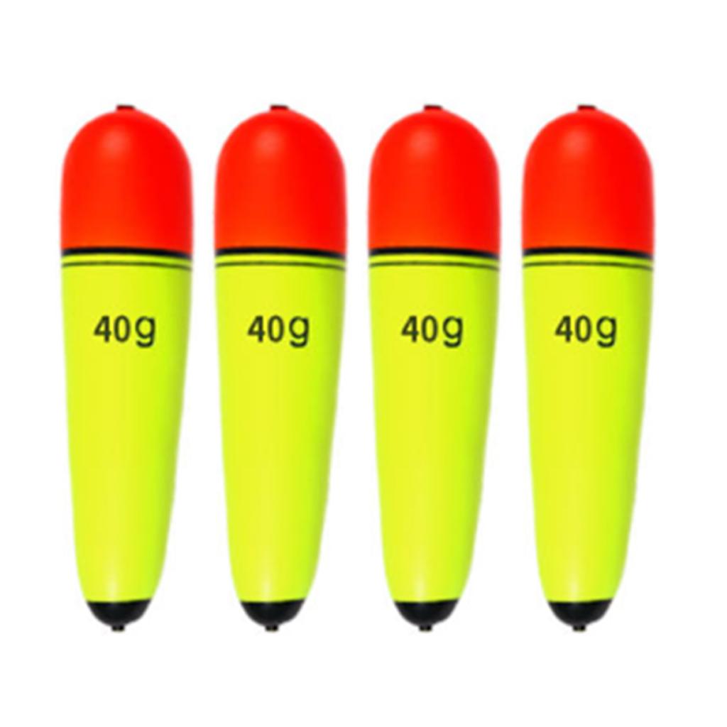 4Pcs Foam Fishing Float Floating Buoyancy Fishing Bobber Slip Float Bobber for Fishing Freshwater Saltwater Enduring