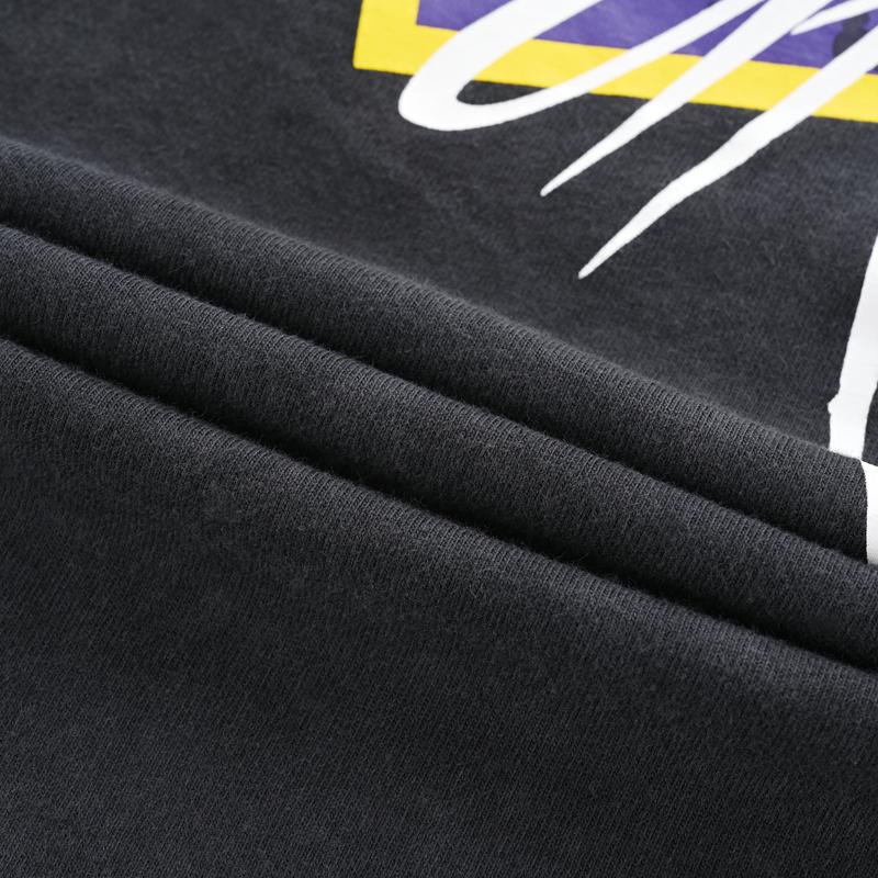 Nike Crew Neck Logo Print Long Sleeve T-Shirt Men Tops Black DV5748-010