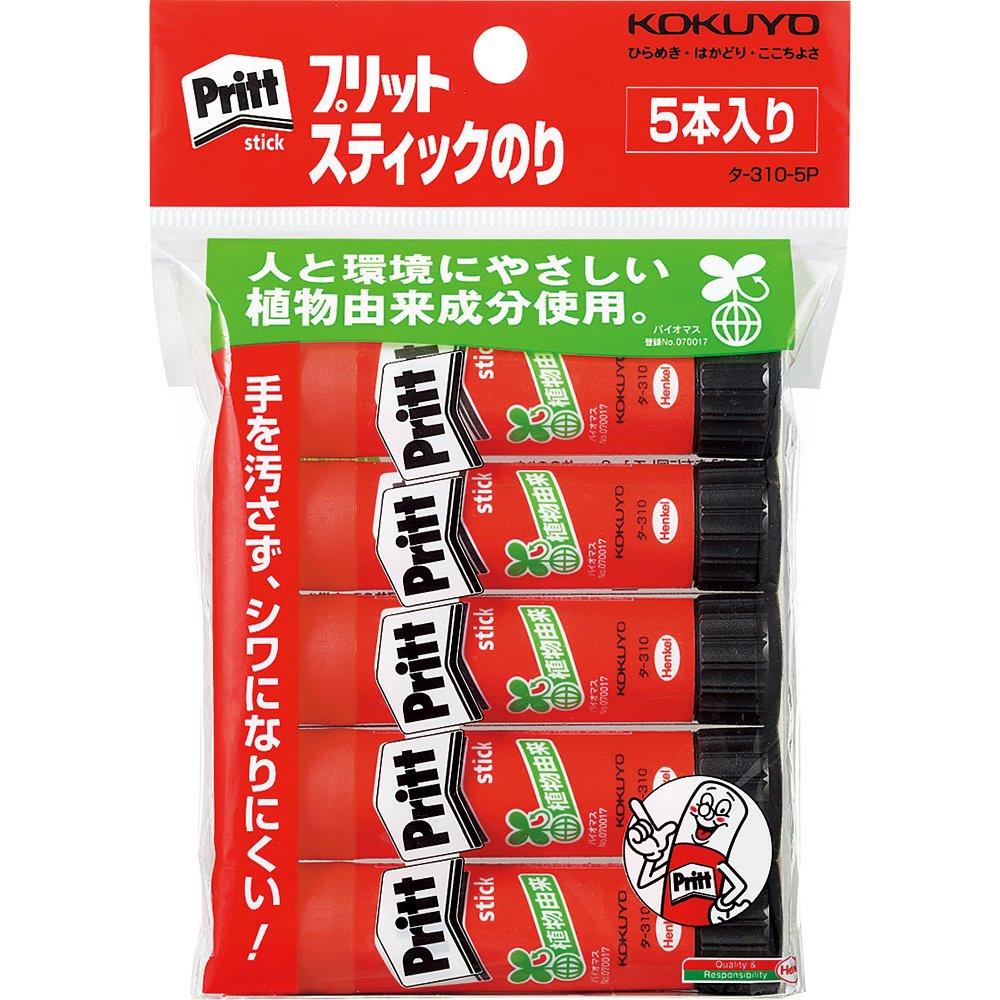 

KOKUYO Pritt Stick Glue Regular Size Ta-310-5P