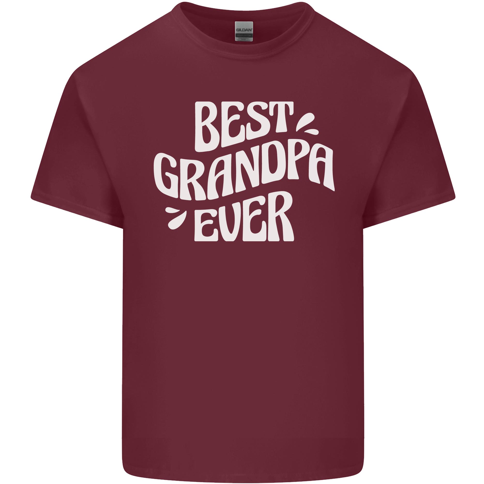 Best Grandpa Ever Grandparents Day Unisexs Light Cotton TShirt S
