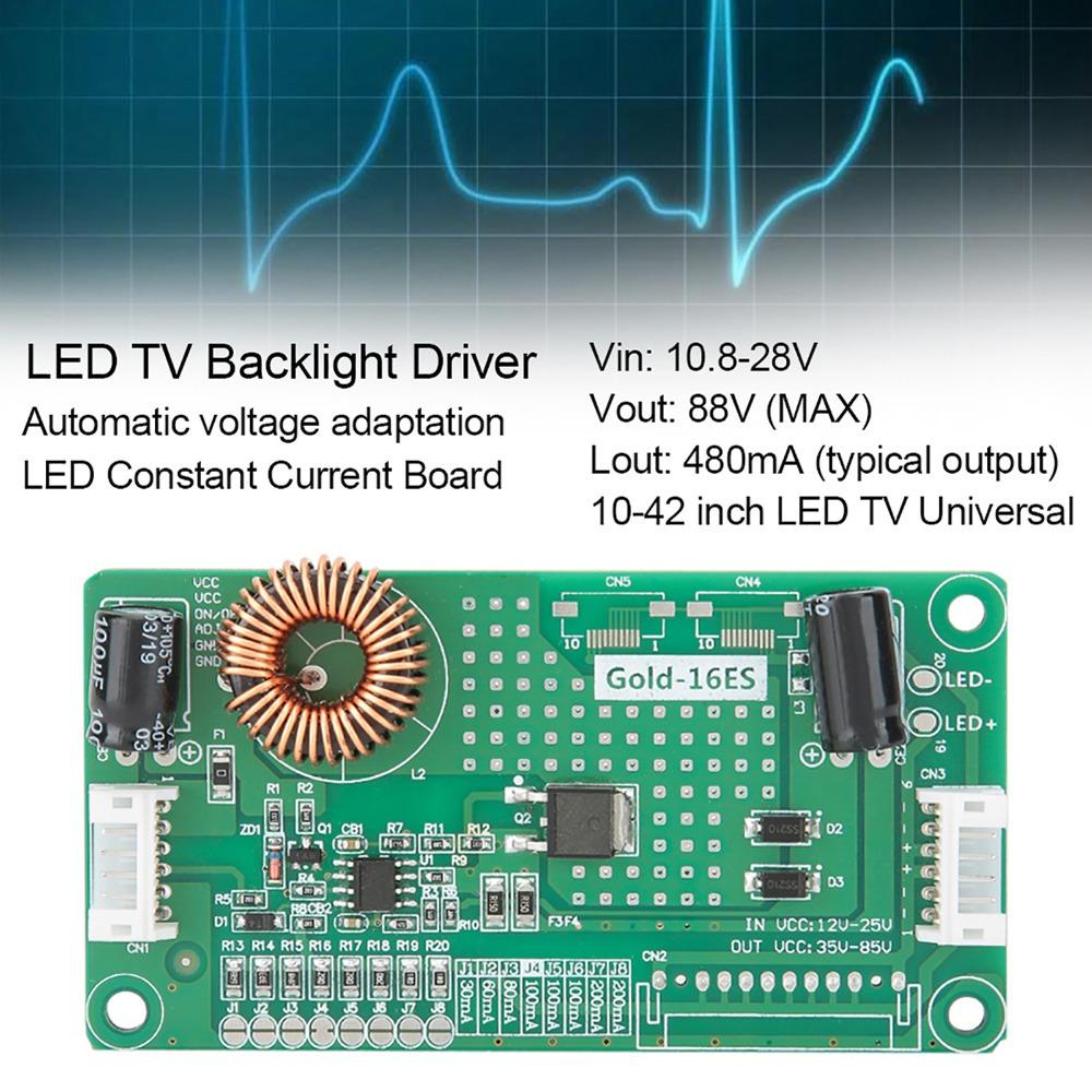 High Efficiency Constant Current Driver Board Compact Design Boost Adapter Board  TV Maintenance