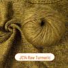 Medium-Thick Sparkly Mohair & Wool Soft Hand-Knitting Yarn Skein