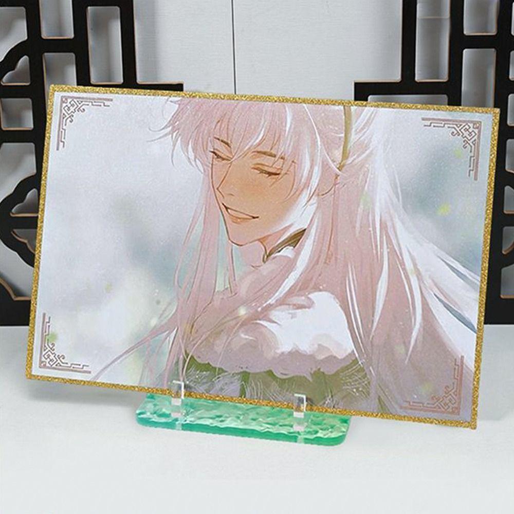 Water Ripple Display Easels Rack Clear Acrylic Plate Holder Stand Durable Picture Frames Holder