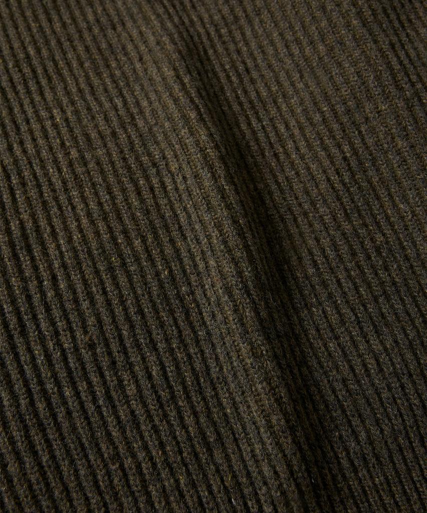ESFAI 2 Tone Crew Neck Knit (Olive)