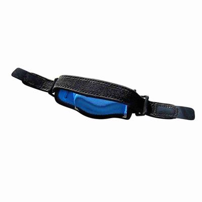 Tennis Elbow Brace Soft Comfortable Breathable Blue Adjustable Elbow Protector for Sports Fitness