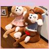Cute Long Arm Monkey Plush Toy For Kids Gift With Soft Pp Cotton Filling